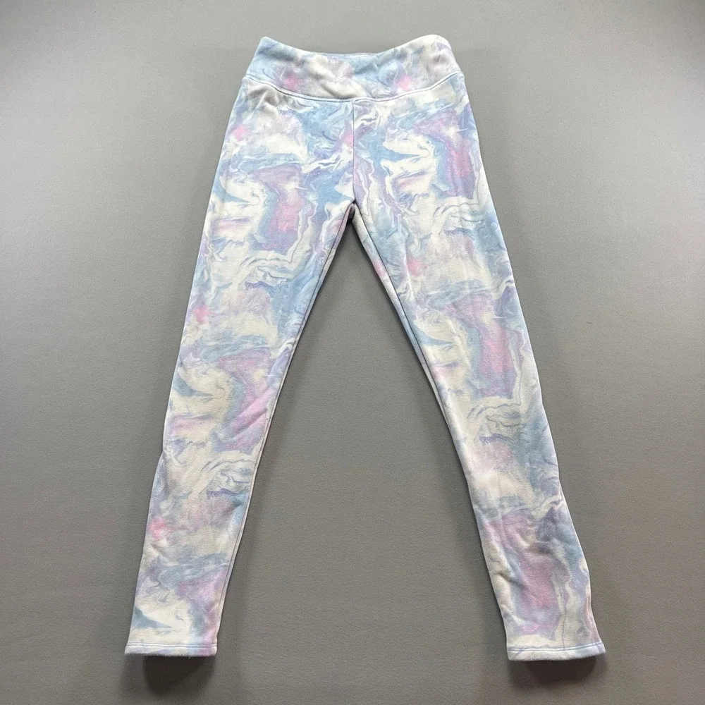 SO The Cozy Leggings Girl's Large Multicolor Gym Training Running High Waisted